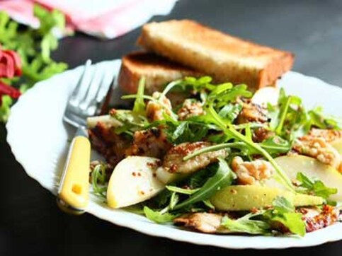In your lunchbox: leftover roast chicken salad In your lunchbox: leftover roast chicken salad