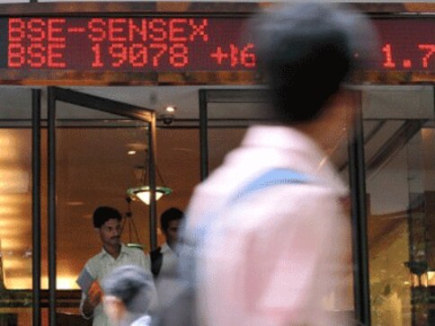 Sensex erases initial gains to trade 100 points higher