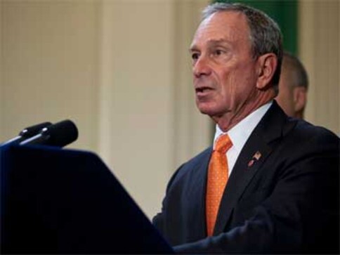 New York's Bloomberg says protesters trying to destroy jobs