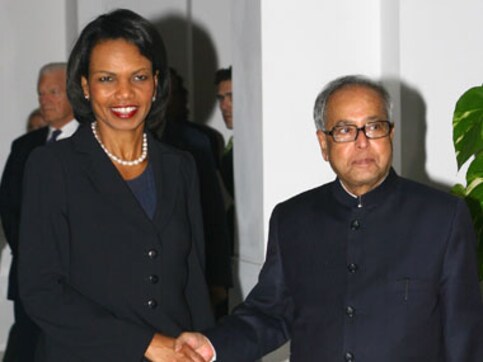 Post-26/11, Mukherjee's words rattled Pakistan: Rice Post-26/11, Mukherjee's words rattled Pakistan: Rice