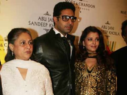 Aishwarya and Abhishek attend Abu Jani-Sandeep Khosla’s party Aishwarya and Abhishek attend Abu Jani-Sandeep Khosla’s party