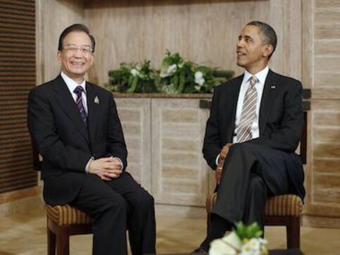 Arm-wrestle: Obama and Wen face-off today Arm-wrestle: Obama and Wen face-off today