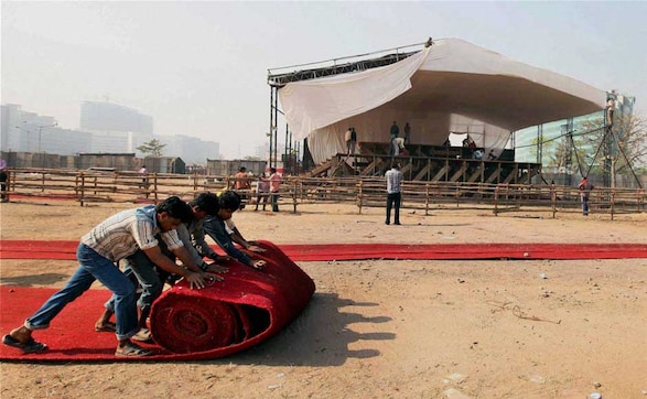 Images: Mumbai and Delhi prepare for Anna Images: Mumbai and Delhi prepare for Anna