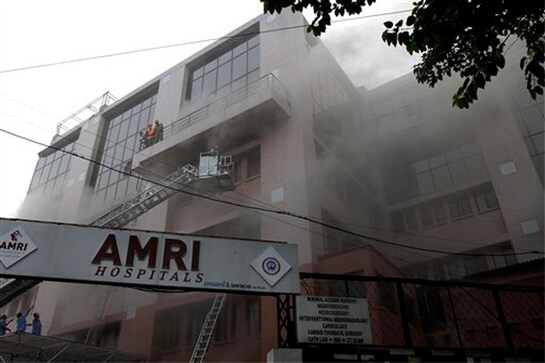 Preliminary report says AMRI fire due to inflammatory articles
