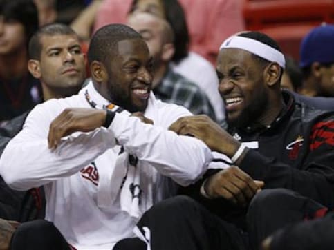 Mirror images: Miami Heat's Wade and James closer than ever Mirror images: Miami Heat's Wade and James closer than ever