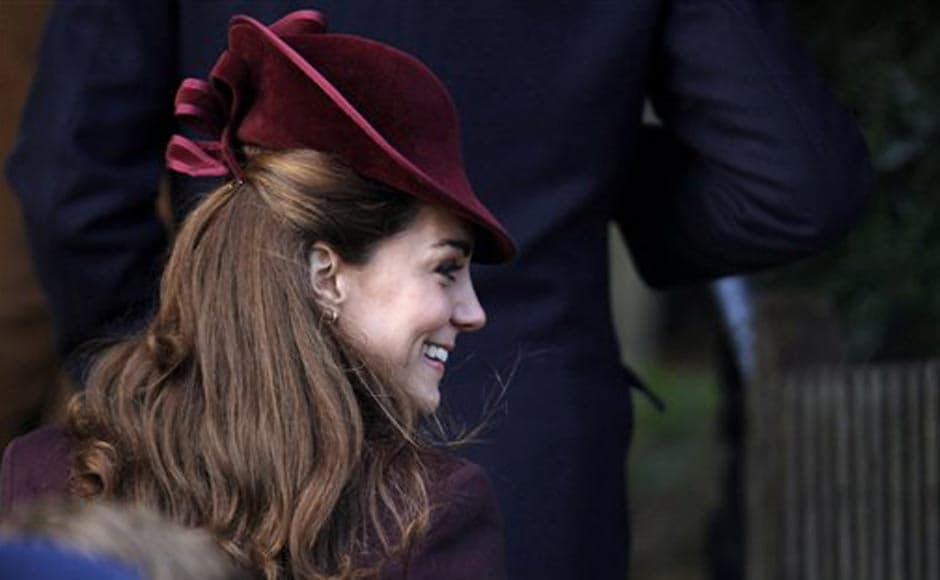 Kate, Duchess of Cambridge, follows her husband Prince William, as they arrive to attend a Christmas Service with other members of the royal family. AP Kate, Duchess of Cambridge, follows her husband Prince William, as they arrive to attend a Christmas Service with other members of the royal family. AP