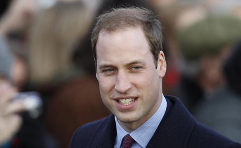 Britain's Prince William arrive for a Christmas Service at St. Mary's church on the grounds of Sandringham Estate, the Queen's Norfolk retreat, England. AP Britain's Prince William arrive for a Christmas Service at St. Mary's church on the grounds of Sandringham Estate, the Queen's Norfolk retreat, England. AP