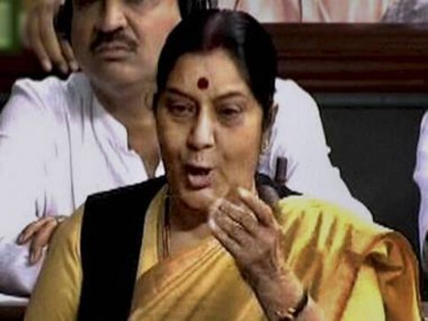 Address price rise instead of hiding behind statistics: Sushma Address price rise instead of hiding behind statistics: Sushma