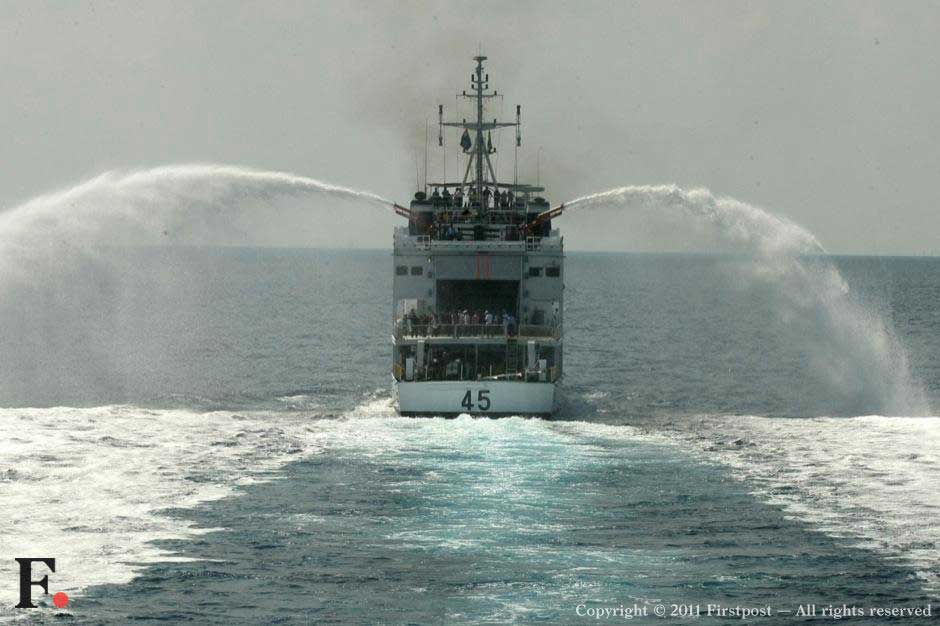 Dealing with oil slick. Dealing with oil slick.