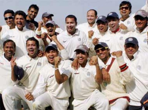 Rajasthan retain Ranji Trophy by virtue of first-innings lead Rajasthan retain Ranji Trophy by virtue of first-innings lead