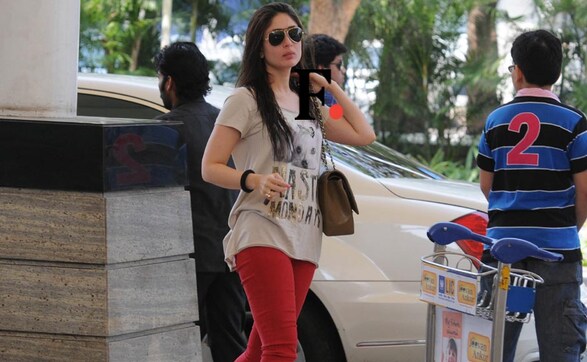 Kareena Kapoor's Sunday morning face Kareena Kapoor's Sunday morning face
