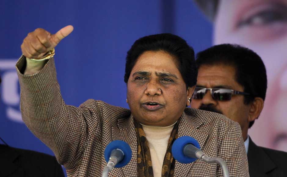Mayawati is unlikely to remain as chief minister. The BSP has a lead in only 97 seats and is unlikely to gain a majority. AP Mayawati is unlikely to remain as chief minister. The BSP has a lead in only 97 seats and is unlikely to gain a majority. AP