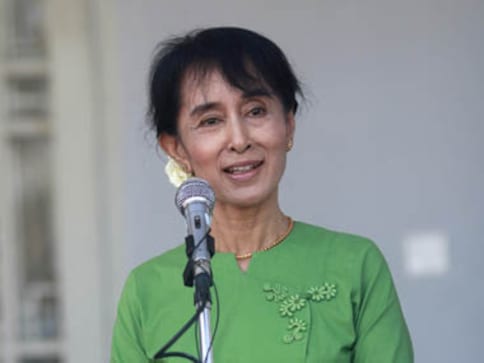Suu Kyi's party poised for landslide win in Myanmar Suu Kyi's party poised for landslide win in Myanmar