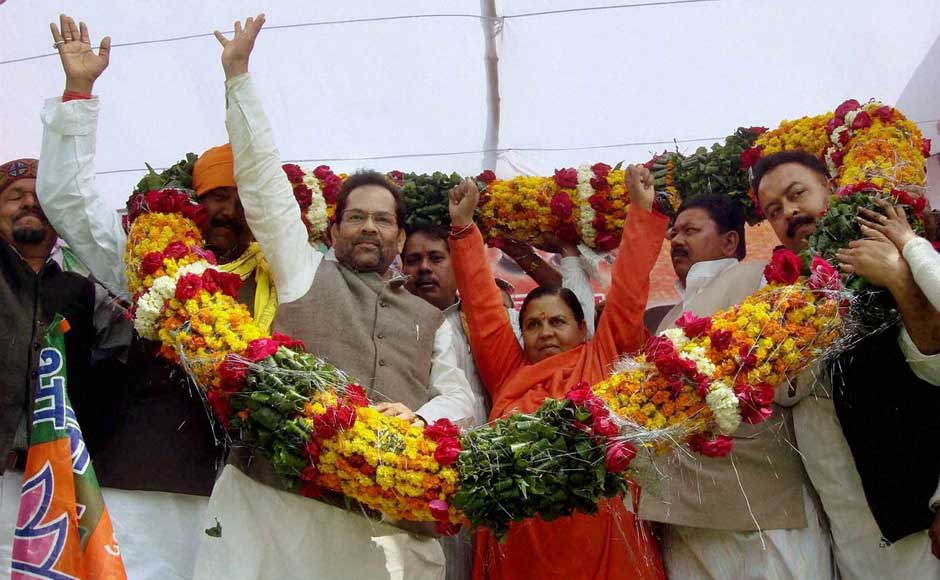 The BJP has surprisingly done very well in the elections. Uma Bharti has a played a significant role in this comeback.PTI The BJP has surprisingly done very well in the elections. Uma Bharti has a played a significant role in this comeback.PTI