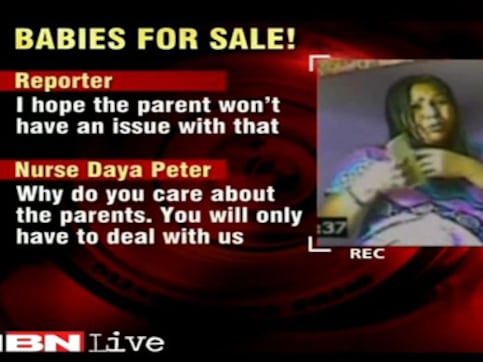 Baby trafficking bazaar unearthed in UP Baby trafficking bazaar unearthed in UP