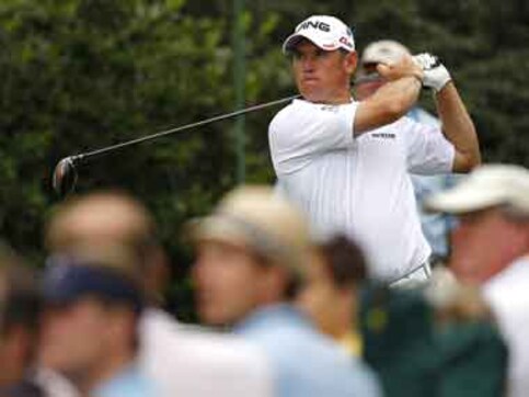 Augusta Masters: Westwood takes lead, Woods five back Augusta Masters: Westwood takes lead, Woods five back