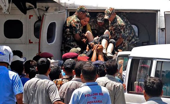 Images: Plane crash that killed 15 in Nepal mountains Images: Plane crash that killed 15 in Nepal mountains