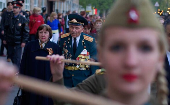 Images: Russia, France mark end of WWII in Europe Images: Russia, France mark end of WWII in Europe