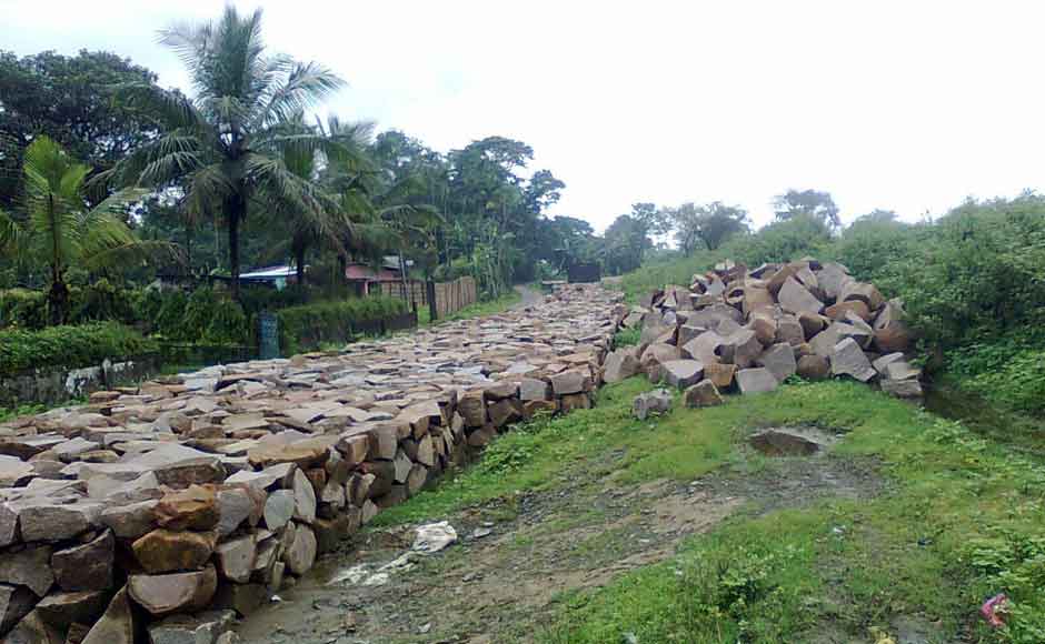 The last frontier against the Brahmaputra at Dibrugarh in Assam. Image courtesy Alok Kar Dowerah The last frontier against the Brahmaputra at Dibrugarh in Assam. Image courtesy Alok Kar Dowerah