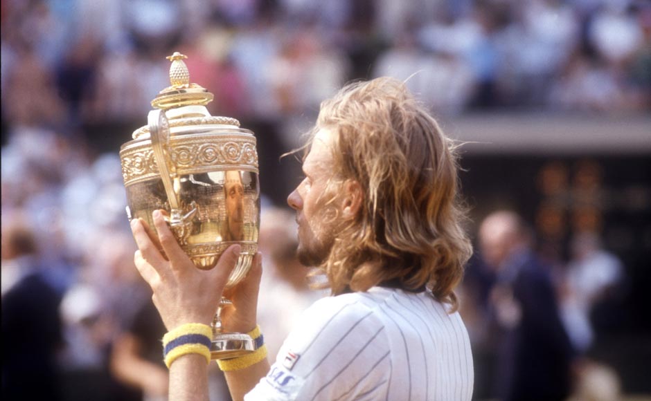 Bjorn Borg was No. 1 for 109 weeks. Tony Duffy/ALLSPORT/Getty Images Bjorn Borg was No. 1 for 109 weeks. Tony Duffy/ALLSPORT/Getty Images
