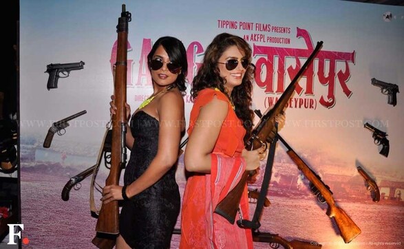 Images: Guns and poses at the Wasseypur bash Images: Guns and poses at the Wasseypur bash
