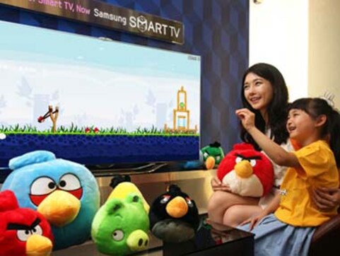 Angry Birds to debut on Samsung Smart TV Angry Birds to debut on Samsung Smart TV