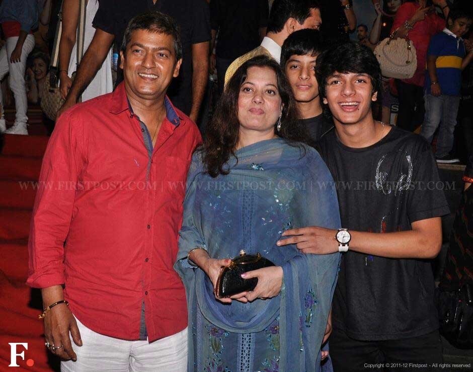 Aadesh Srivastava with wife Vijayta Pandit and sons. Firstpost Aadesh Srivastava with wife Vijayta Pandit and sons. Firstpost