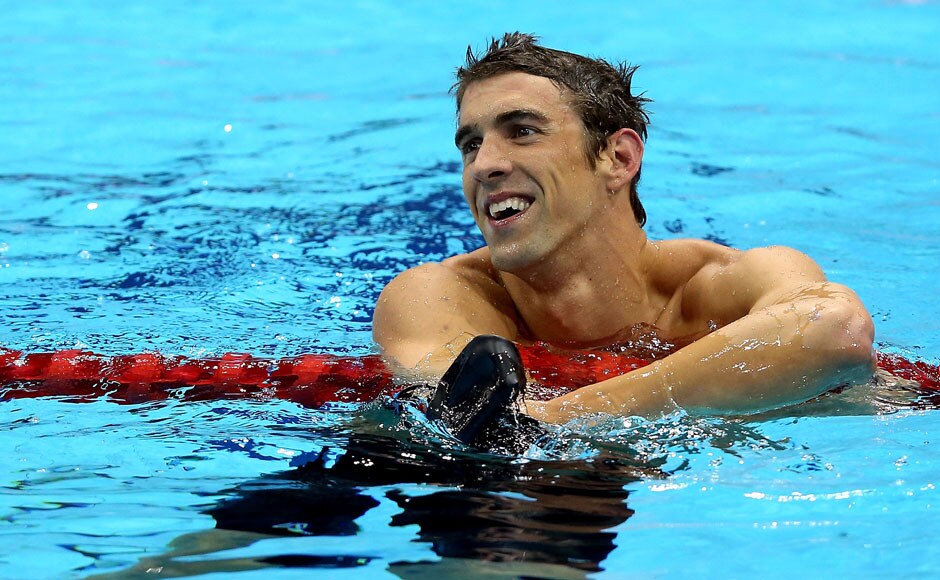 Michael Phelps of the United States celebrates after winning the gold in the Men's 4 x 200m Freestyle Relay final. Ezra Shaw/Getty Images Michael Phelps of the United States celebrates after winning the gold in the Men's 4 x 200m Freestyle Relay final. Ezra Shaw/Getty Images