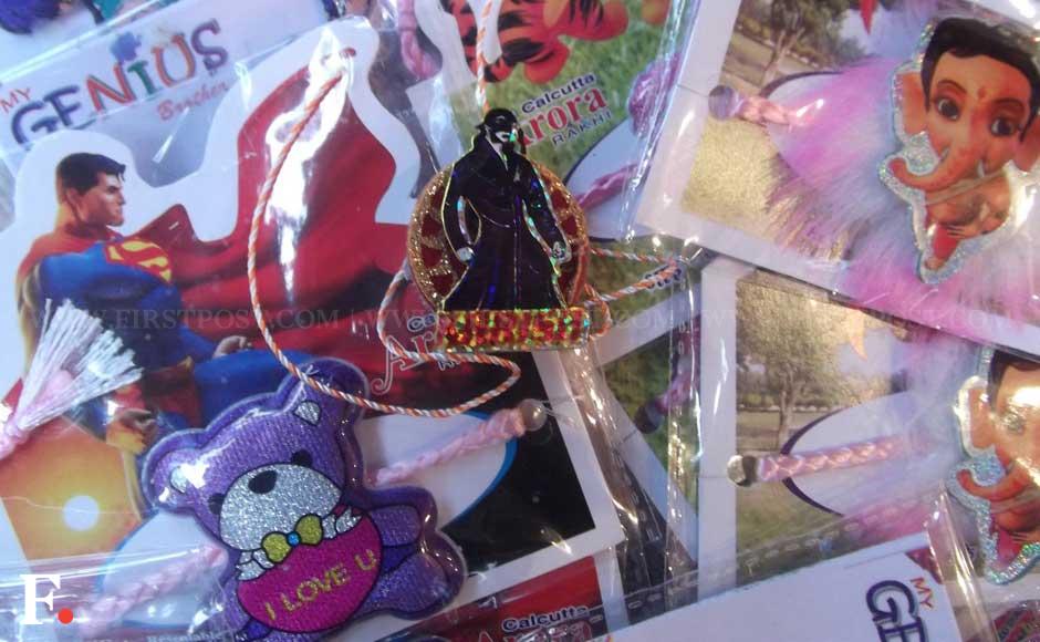 So, your little brother likes cartoons and idolises super heroes? Here are a host of Rakhis to choose from this year. Avadhoot Khanolkar/Firstpost So, your little brother likes cartoons and idolises super heroes? Here are a host of Rakhis to choose from this year. Avadhoot Khanolkar/Firstpost