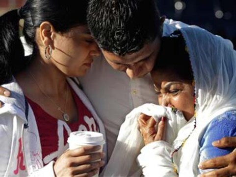 Emergency calls from gurdwara shooting site marked by gunshots Emergency calls from gurdwara shooting site marked by gunshots