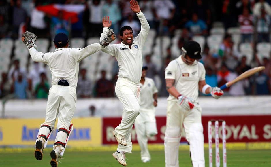 Ojha struck early to deliver NZ a blow and they never recovered from it. AP Ojha struck early to deliver NZ a blow and they never recovered from it. AP