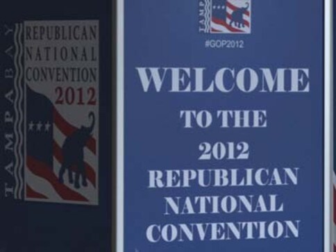 Republican convention: Storm Isaac threatens Romney's big moment