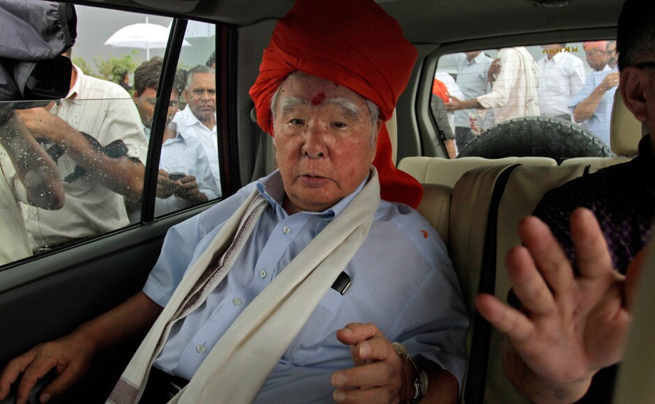 The visit was covered extensively by the media. AP The visit was covered extensively by the media. AP