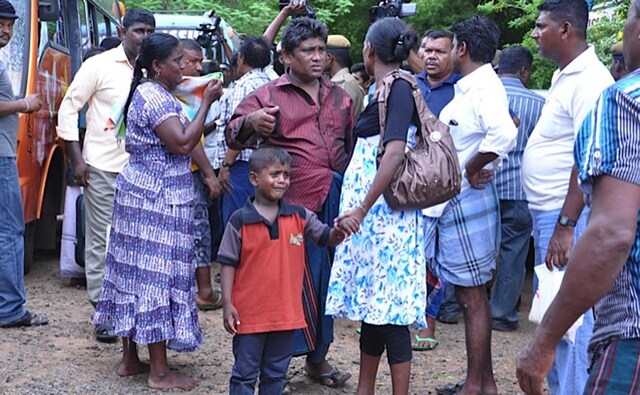 Distraught Sri Lankan pilgrims after the attacks. Firstpost Distraught Sri Lankan pilgrims after the attacks. Firstpost