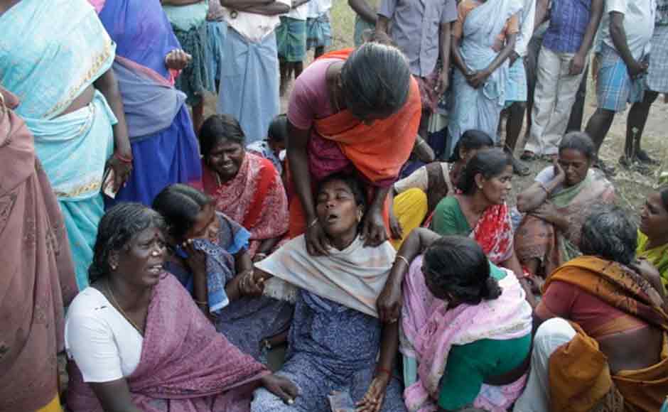 The relatives of the deceased mourning the death of those killed in the fire that broke out in a firecracker factory in Sivakasi on Wednesday. Firstpost The relatives of the deceased mourning the death of those killed in the fire that broke out in a firecracker factory in Sivakasi on Wednesday. Firstpost