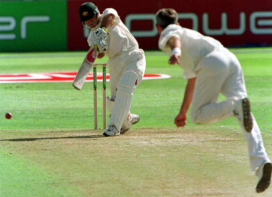 Leeds was a good hunting ground for Ponting. This image is from his innings of 144 in 2001, where he scored at a strike rate of 93.50. It consisted of 20 fours and three sixes. Getty Images Leeds was a good hunting ground for Ponting. This image is from his innings of 144 in 2001, where he scored at a strike rate of 93.50. It consisted of 20 fours and three sixes. Getty Images