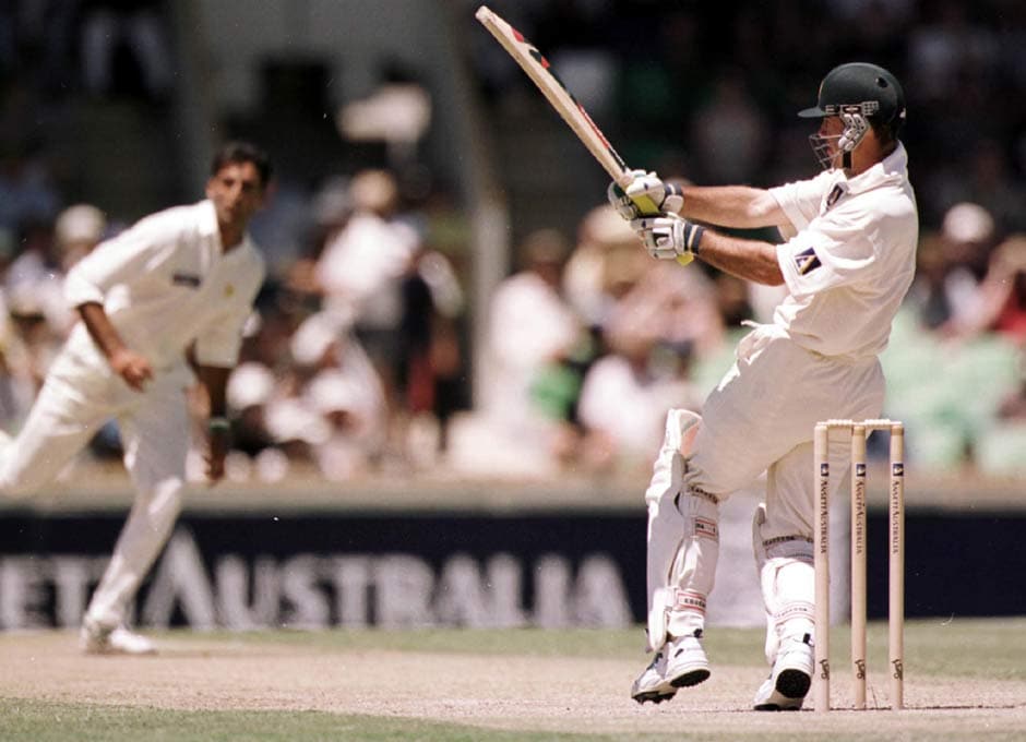 Ponting was near flawless in home conditions. Here he is in action against Pakistan in Perth, where he just fell short of a double-ton (197). He then had to wait for three-and-a-half years before he could score 200-runs in an innings. Getty Images Ponting was near flawless in home conditions. Here he is in action against Pakistan in Perth, where he just fell short of a double-ton (197). He then had to wait for three-and-a-half years before he could score 200-runs in an innings. Getty Images