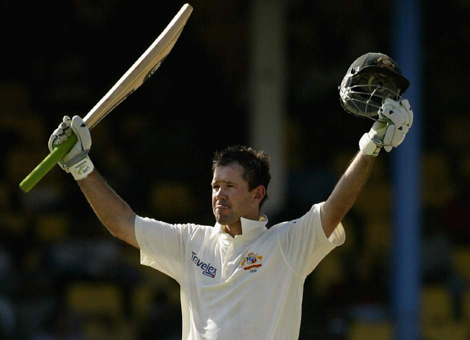 Finally, the double-century came. And it came against West Indies at the Port of Spain in 2003. Ponting spent 491 minutes at the crease — patient if you compare his other big innings. Getty Images Finally, the double-century came. And it came against West Indies at the Port of Spain in 2003. Ponting spent 491 minutes at the crease — patient if you compare his other big innings. Getty Images