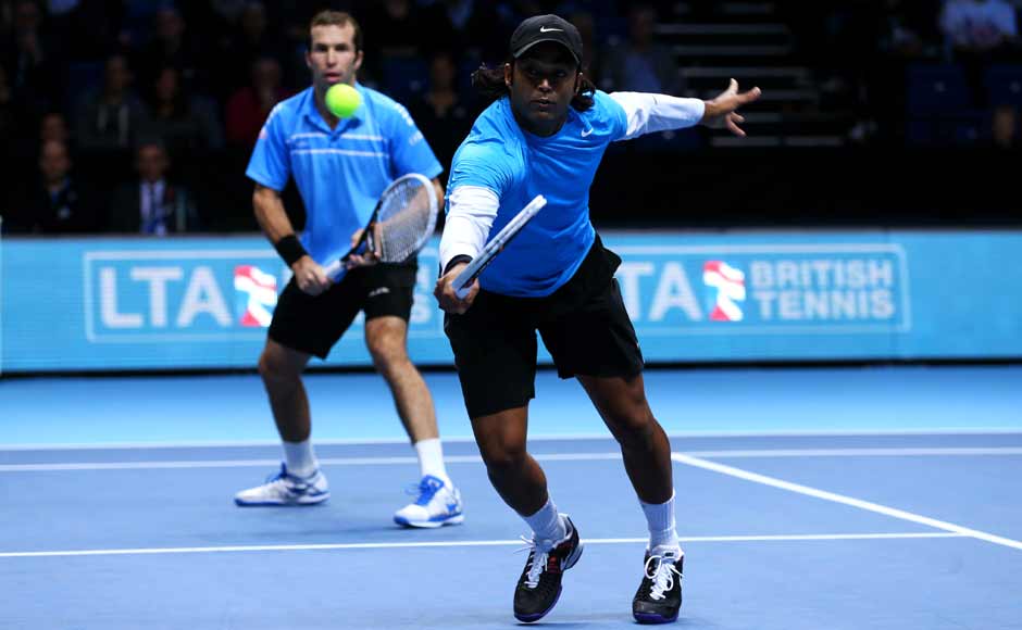 Paes-Stepanek were on course for a close win but Bhupathi saved one match point with a backhand volley and at 9-9. Getty Images Paes-Stepanek were on course for a close win but Bhupathi saved one match point with a backhand volley and at 9-9. Getty Images