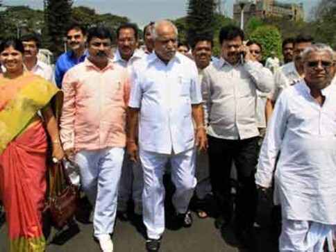 K'taka HC grants bail to Yeddyurappa's sons, son-in-law
