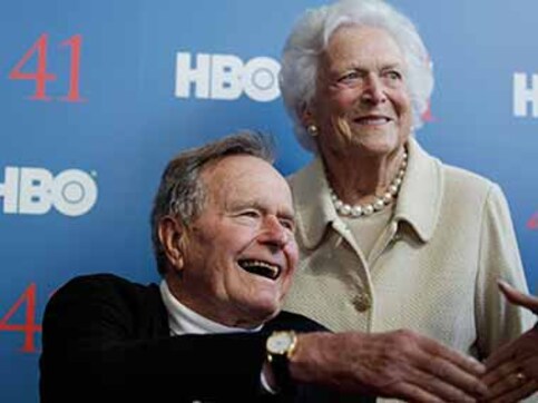 George Bush senior admitted to ICU due to high fever George Bush senior admitted to ICU due to high fever