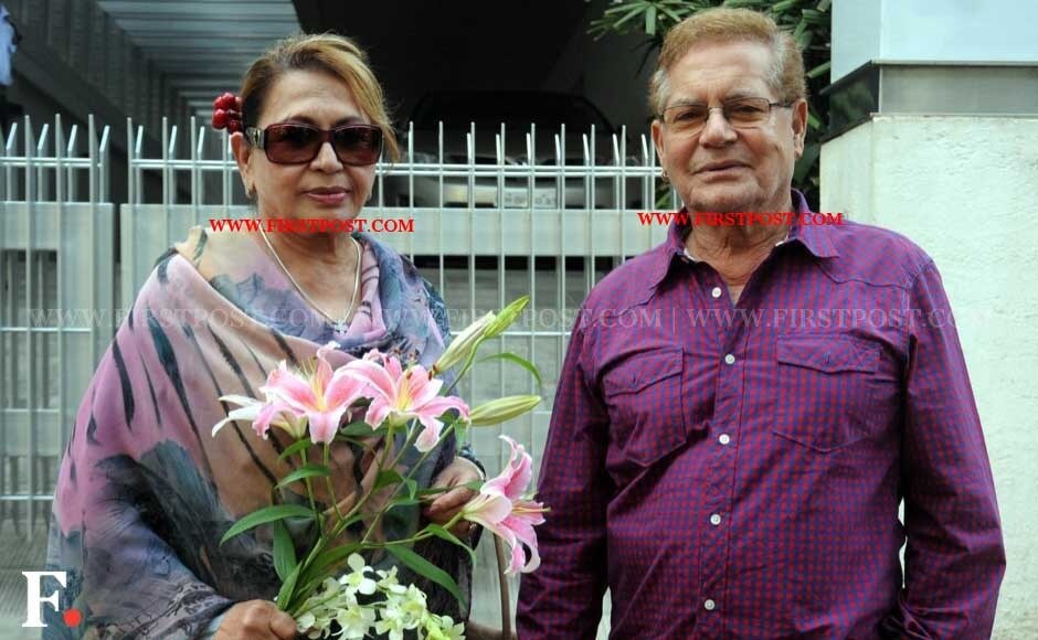 Helen with Salim Khan. Sachin Gokhale/Firstpost Helen with Salim Khan. Sachin Gokhale/Firstpost