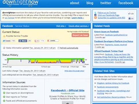 Facebook down briefly for US users, issue resolved Facebook down briefly for US users, issue resolved