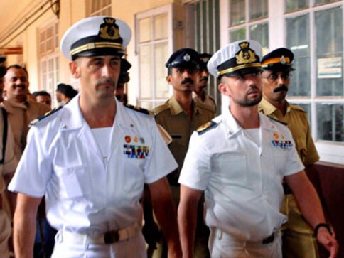 Italian marines, accused of killing Indian fishermen, return to Kochi