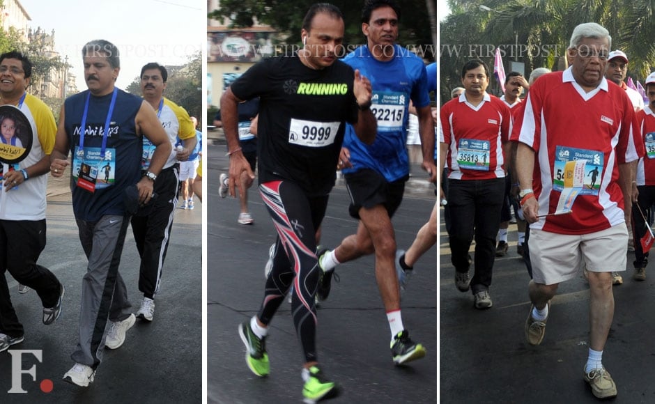 Chairman and Managing Director of Mahindra & Mahindra, Anand Mahindra, Anil Dhirubhai Ambani Group Chairman Anil Ambani and HDFC Chairman Deepak Parekh at the Mumbai Marathon. Sachin Gokhale/Firstpost Chairman and Managing Director of Mahindra & Mahindra, Anand Mahindra, Anil Dhirubhai Ambani Group Chairman Anil Ambani and HDFC Chairman Deepak Parekh at the Mumbai Marathon. Sachin Gokhale/Firstpost