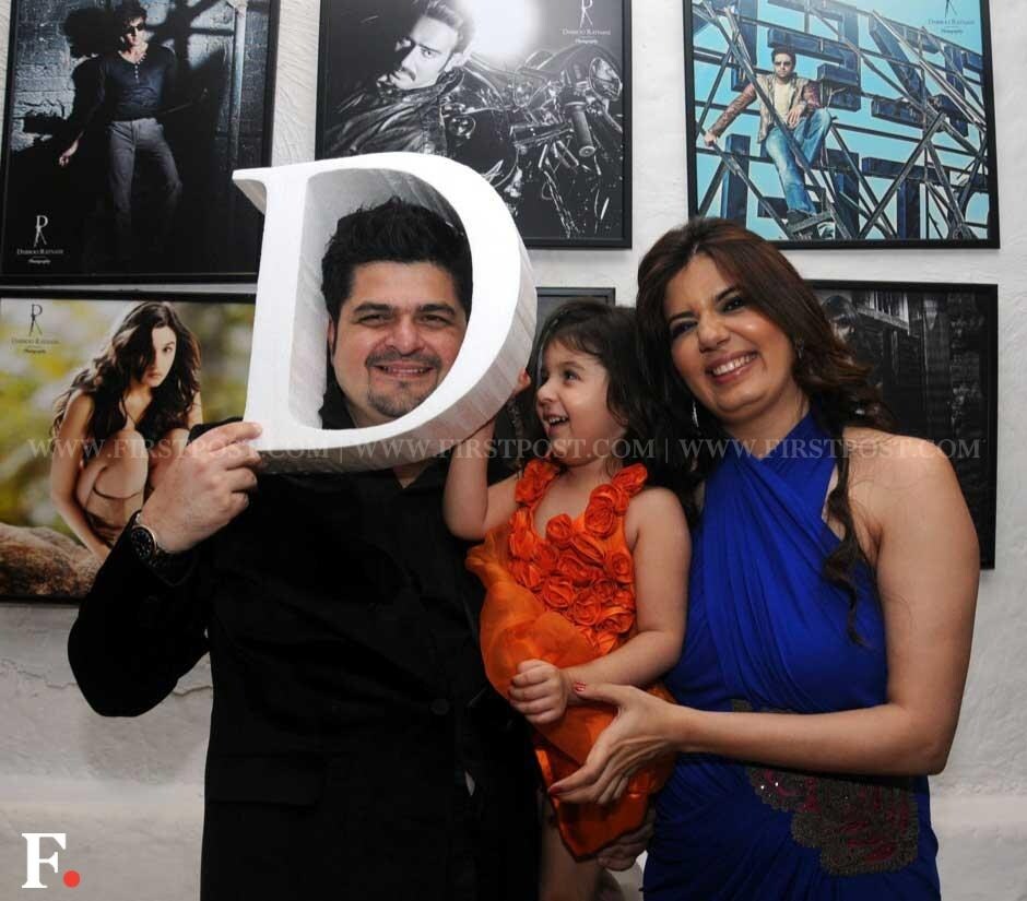Dabboo Ratnani with his wife Manisha and daughter Myrah. Sachin Gokhale/Firstpost Dabboo Ratnani with his wife Manisha and daughter Myrah. Sachin Gokhale/Firstpost