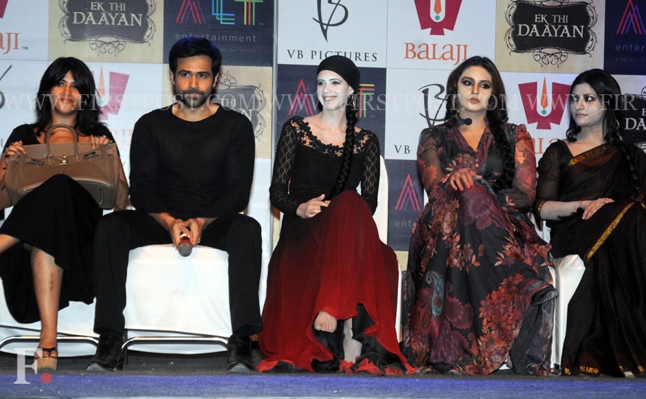 Ekta Kapoor, Emraan Hashmi, Kalki Koechlin, Huma Qureshi and Konkona Sen Sharma. Sachin Gokhale/Firstpost Ekta Kapoor, Emraan Hashmi, Kalki Koechlin, Huma Qureshi and Konkona Sen Sharma. Sachin Gokhale/Firstpost