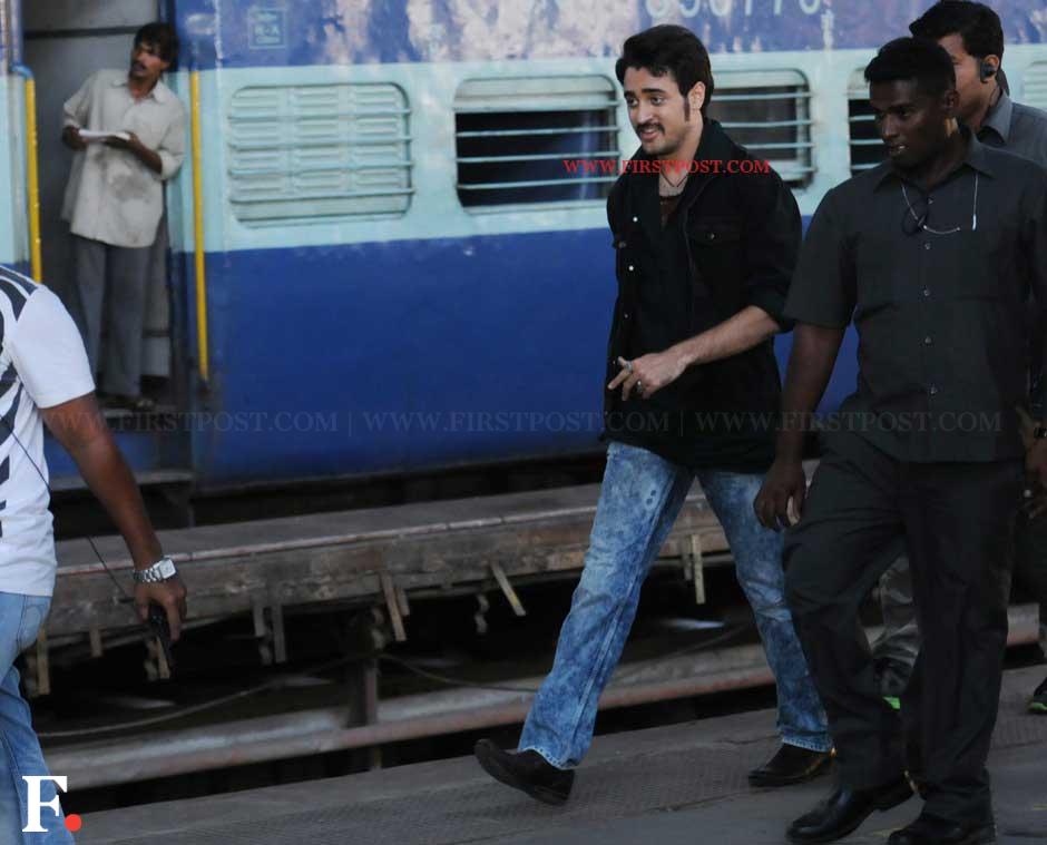 Imran Khan after shooting the sequence. Sachin Gokhale/Firstpost Imran Khan after shooting the sequence. Sachin Gokhale/Firstpost