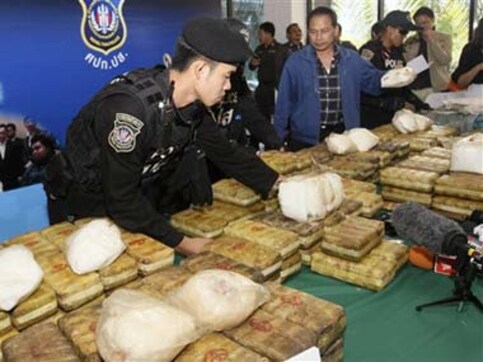 Thai police seize almost 2 million meth tablets Thai police seize almost 2 million meth tablets