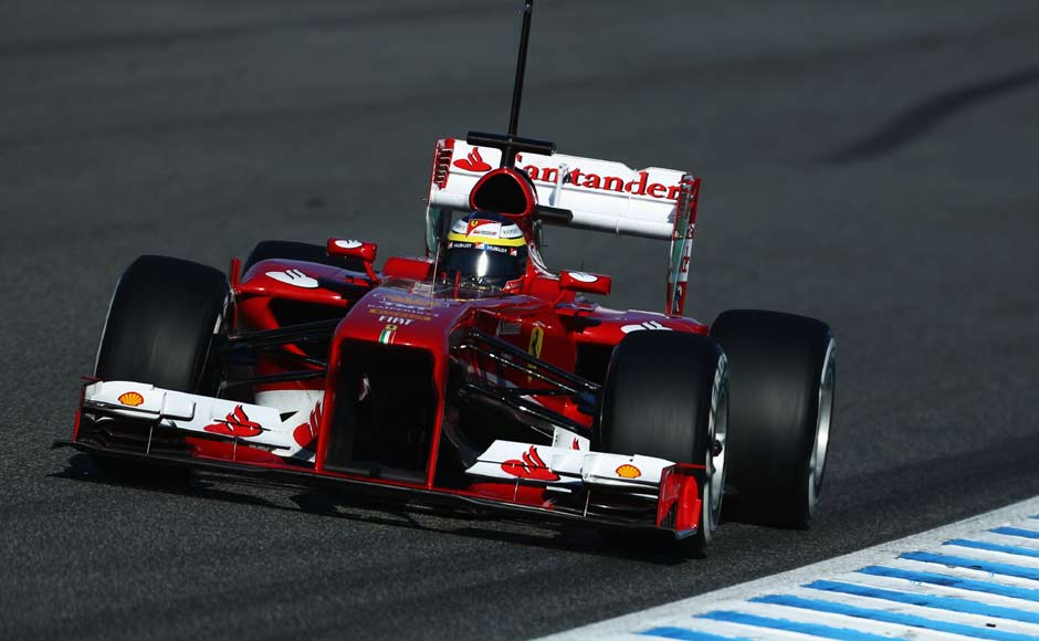 Ferrari’s hopes now rest on its new F138. 2013 marks the end of the V-8 engine design in F1, with next year’s season switching to smaller, turbocharged V-6 engines. Getty Images Ferrari’s hopes now rest on its new F138. 2013 marks the end of the V-8 engine design in F1, with next year’s season switching to smaller, turbocharged V-6 engines. Getty Images